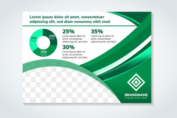 Abstract Concept Horizontal Banner: Graphics and Print Templates