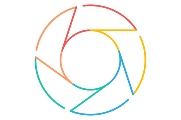 Business Infographic Shape. Color Line D Graphics