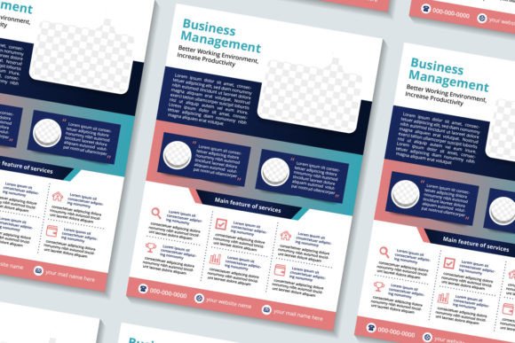 Business Management Vertical Flyer