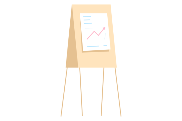 Flip Chart Icon: Graphics for Branding