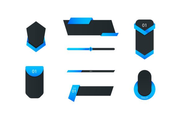 Infographic Design Elements Template for Graphics and Graphic Templates