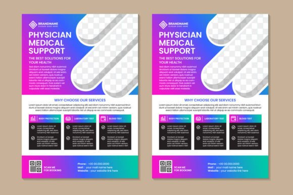 Medical Support Vertical Flyer
