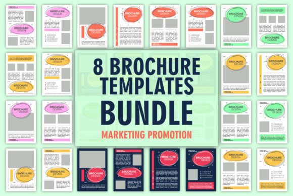 Promo Campaign Brochure Design Bundle: Graphics for Local Business Branding