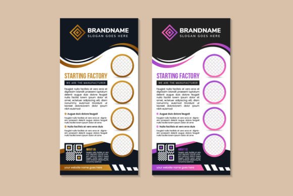 Starting Factory Vertical Banner: Graphics and Print Templates