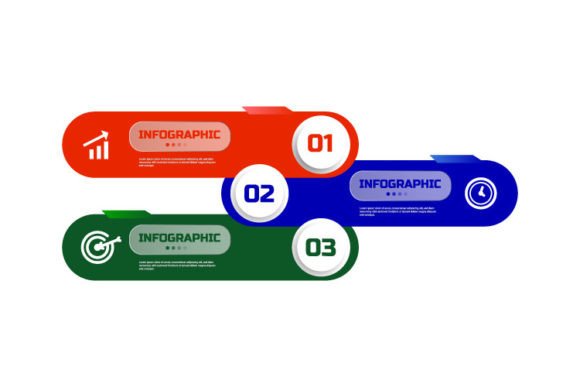 Step Infographic Banner Element Design