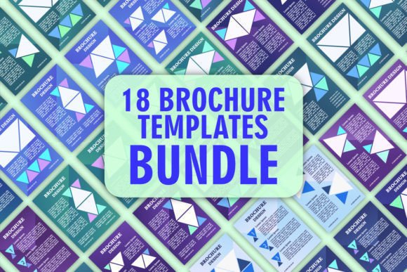 Universal Blank Brochure Design Bundle