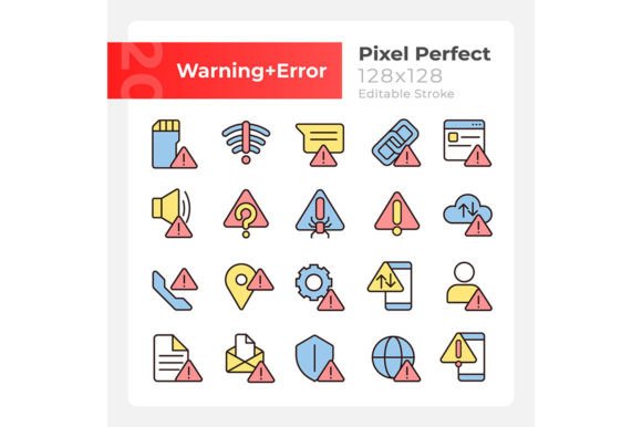 Warning Signals Svg Color Icons Graphics